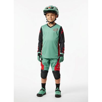 CAPACETE INFANTIL FOX SPEEDFRAME VERDE EUCALIPTO MIPS
